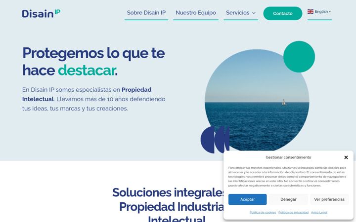 Screenshot of disainip.eu