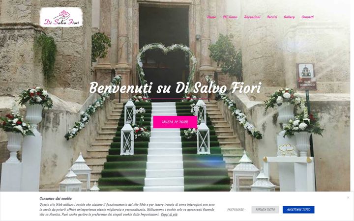 Screenshot of disalvofiori.com