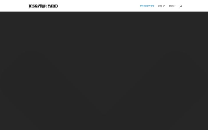 Screenshot of disasteryard.com