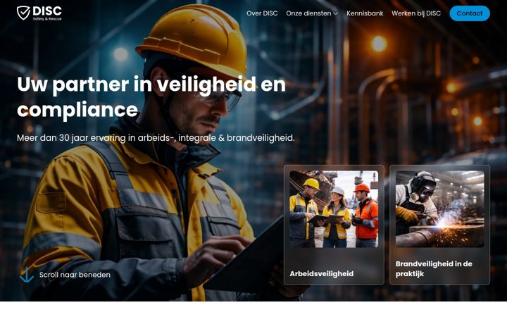 Screenshot von disc.eu