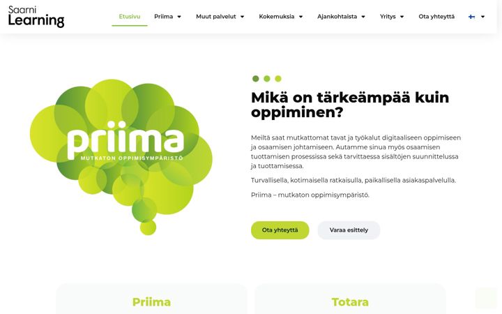 Screenshot di discendum.fi