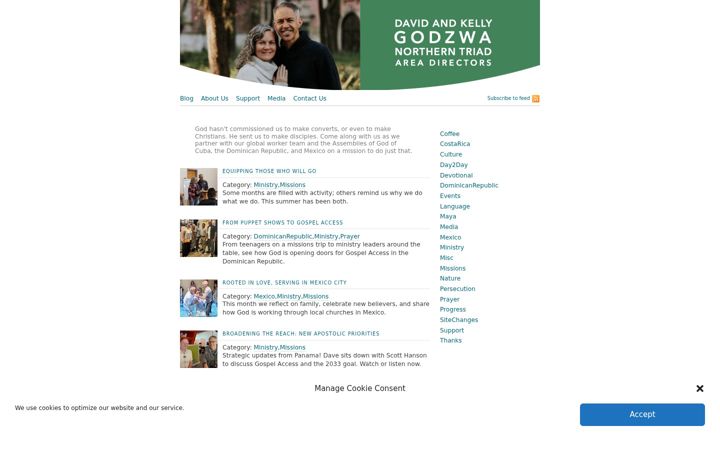 Screenshot of disciplemexico.org