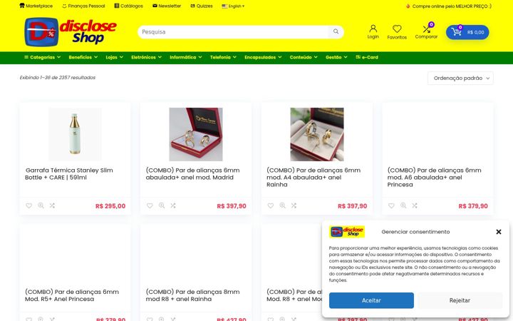 Screenshot of discloseshop.com