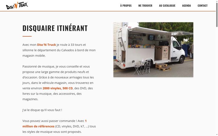 Posnetek zaslona discntruck.fr