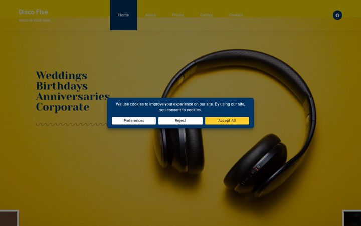 Screenshot of disco5.uk.com