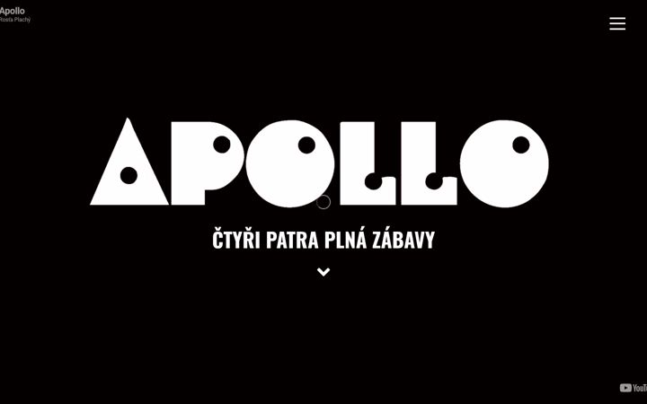 Skærmbillede af discoapollo.cz