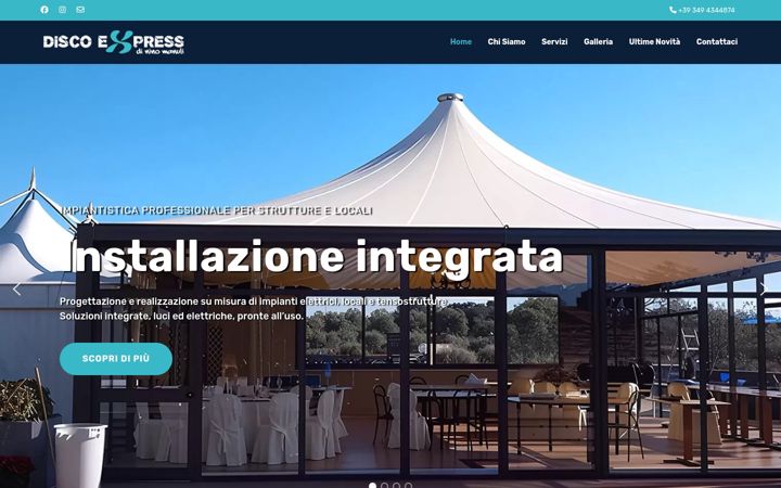 Screenshot von discoexpress.eu