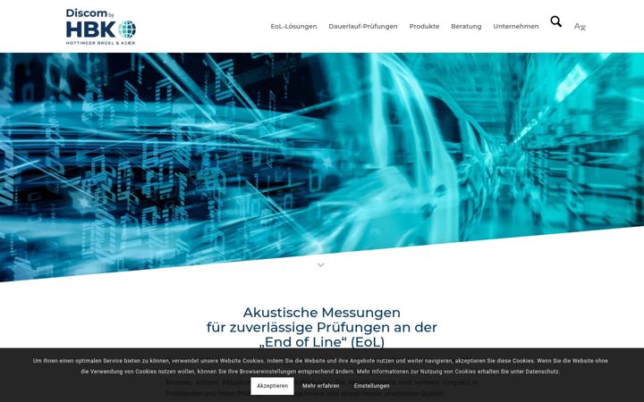 Screenshot of discom.de