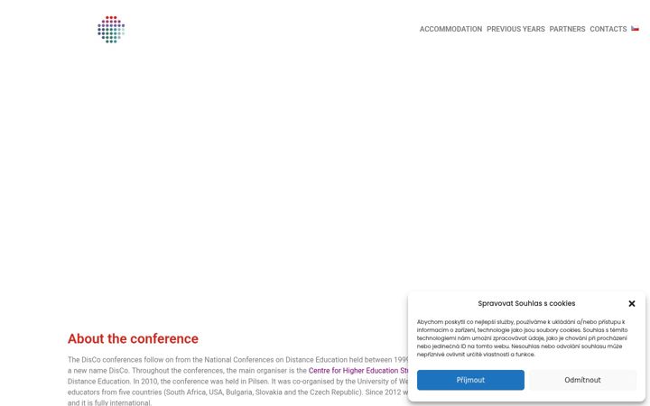 Screenshot of disconference.eu