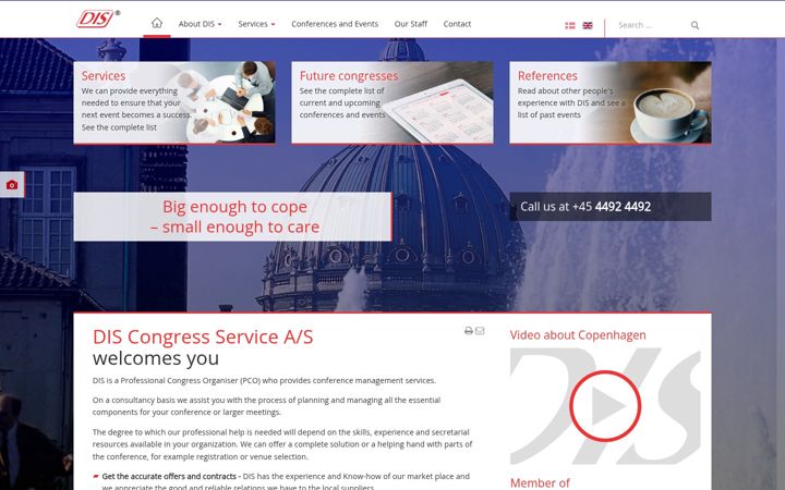 Screenshot of discongress.com