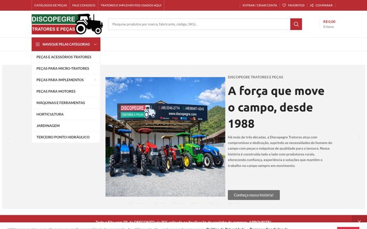 Screenshot of discopegre.com