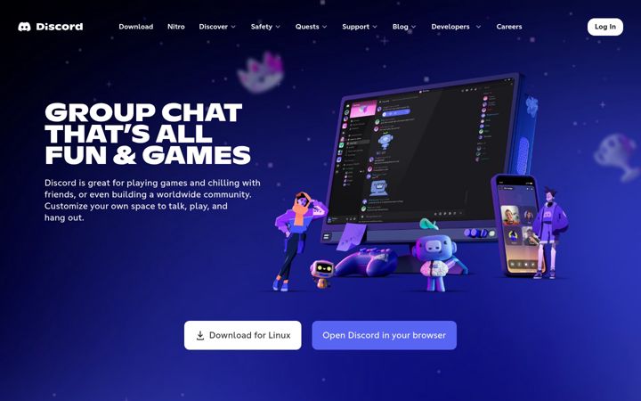 Screenshot of discordsez.com