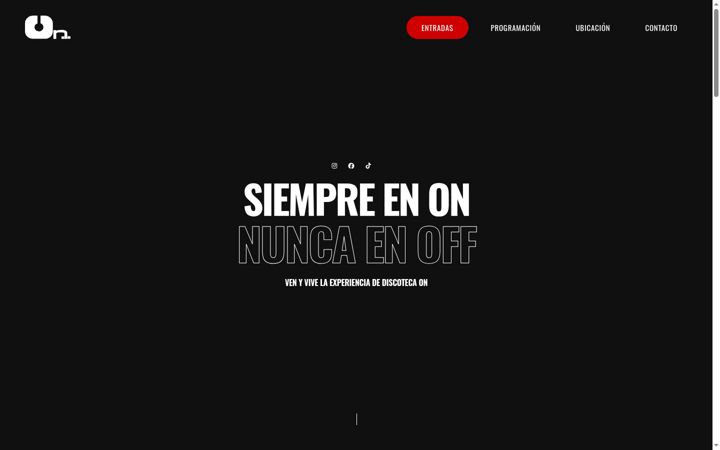 Screenshot of discotecaon.com