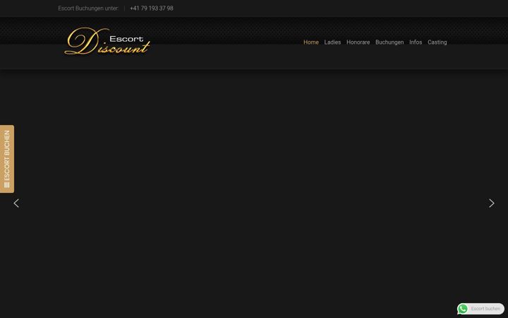 Screenshot of discount-escort.ch