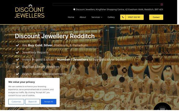 Екранна снимка на discountjewellersredditch.co.uk