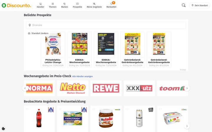 Screenshot of discounto.de