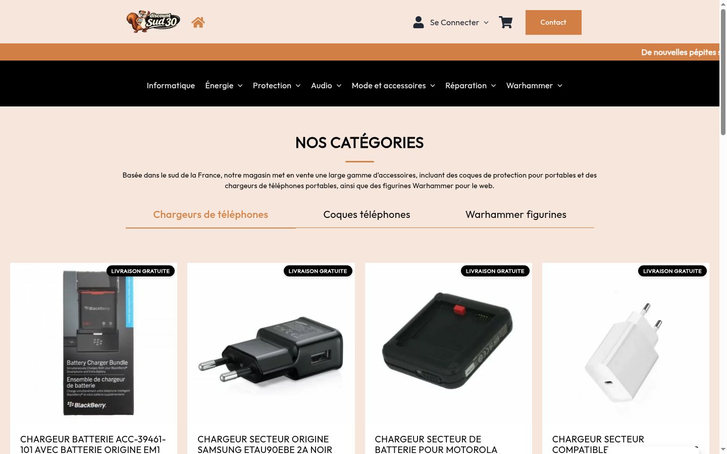 Captura de pantalla del banner de consentimiento mostrado antes de cualquier interacción