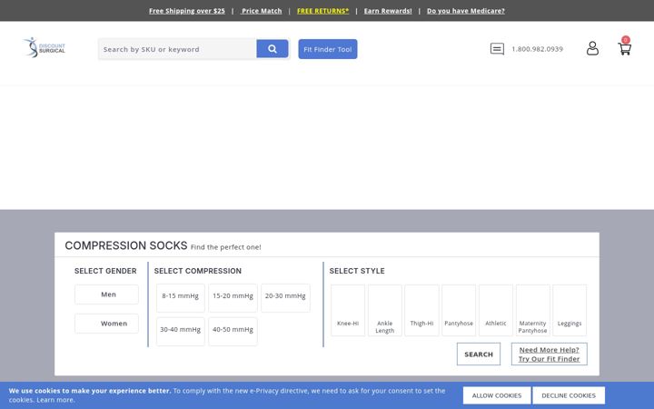 Screenshot of discountsurgical.com