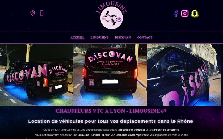 Posnetek zaslona discovan69.fr