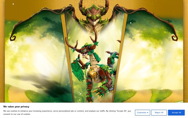 Screenshot of discover-ninjagoth.com