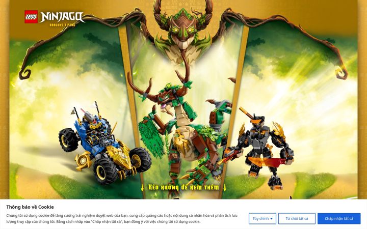 Screenshot of discover-ninjagovn.com