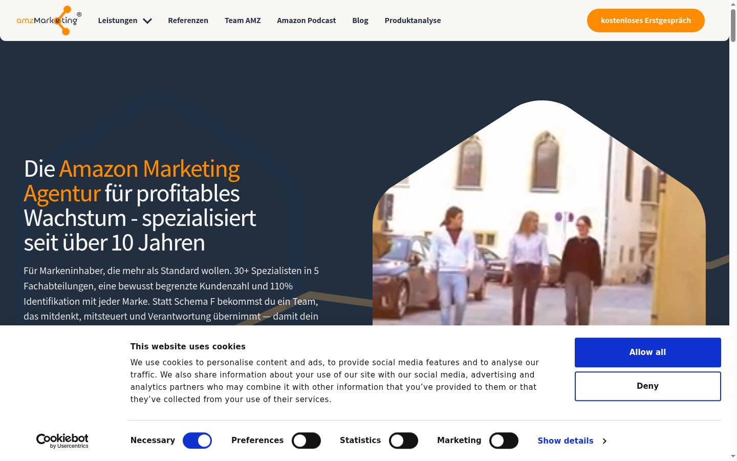 Screenshot tal-banner tal-kunsens muri qabel kwalunkwe interazzjoni