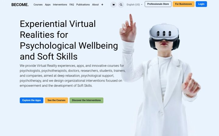 Screenshot of discoverbecome.com