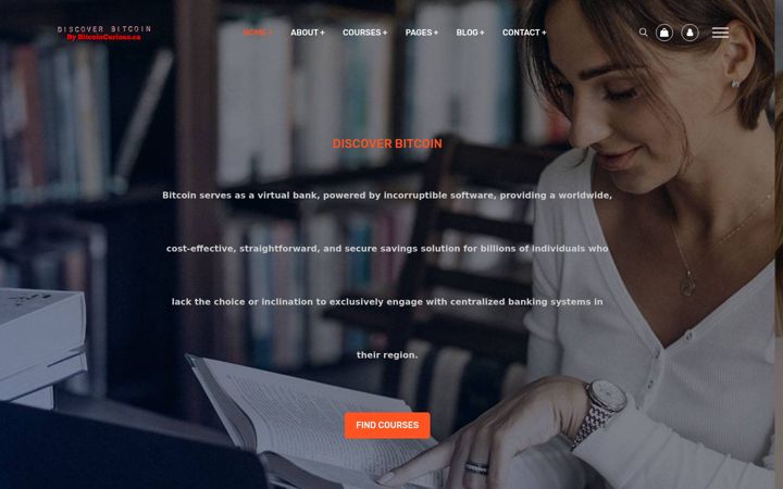 Screenshot του discoverbitcoin.ca