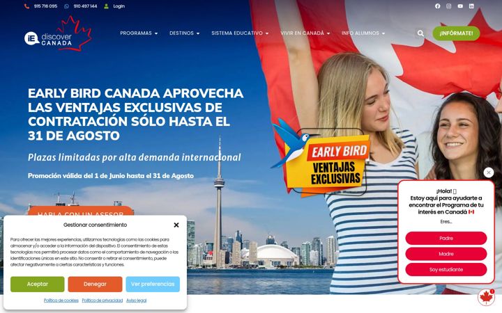 Képernyőkép: discovercanada.es