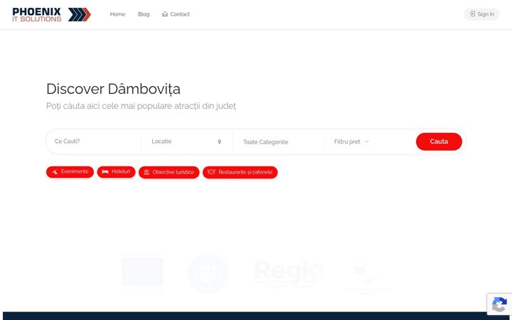 Ekrano kopija discoverdambovita.ro