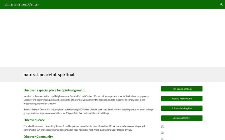 Screenshot von discoveremrich.org