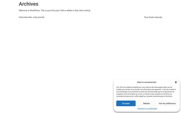 Screenshot of discoverholistique.com
