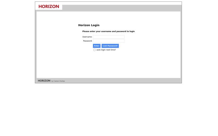 Screenshot of discoverhorizon.com