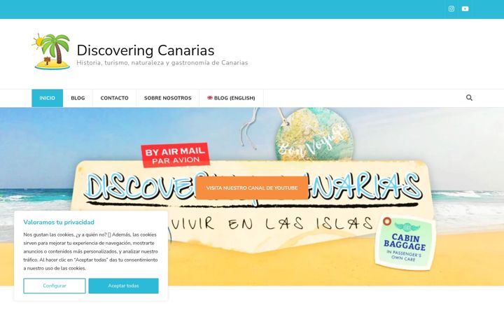 Screenshot of discoveringislascanarias.com