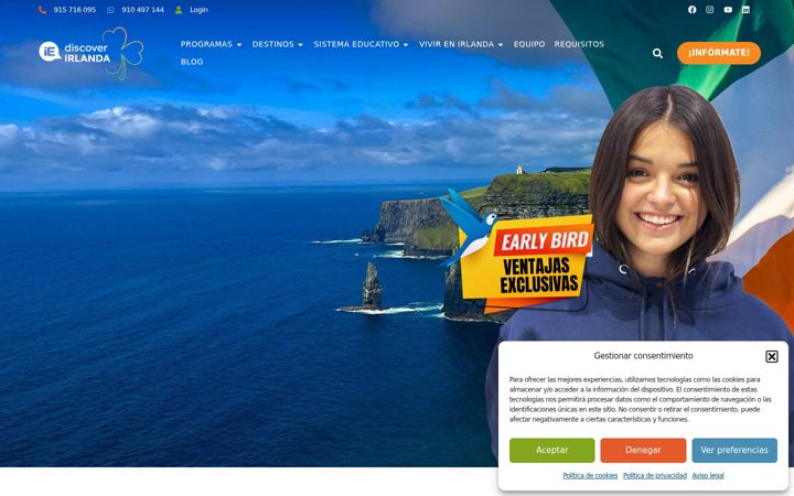 Képernyőkép: discoverirlanda.es