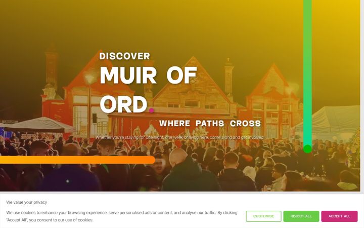 Screenshot of discovermuiroford.com