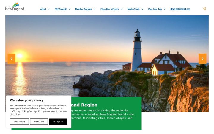 Screenshot of discovernewengland.org