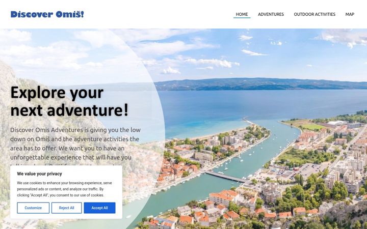 Screenshot of discoveromis.com