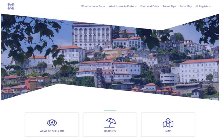 Screenshot of discoveroporto.com