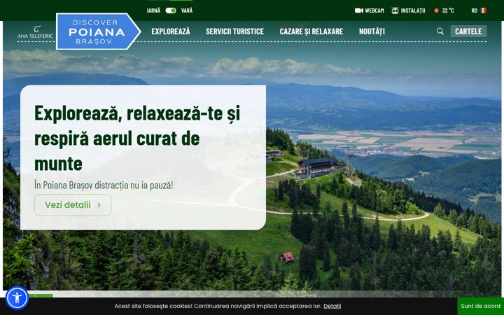 Ekrano kopija discoverpoiana.ro