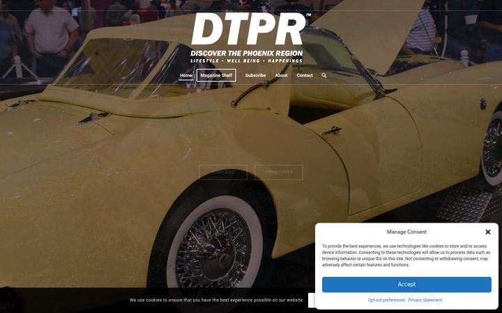 Screenshot of discovertheregion.com
