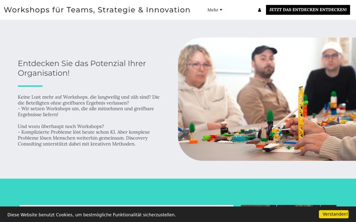 Screenshot of discoveryconsulting.de