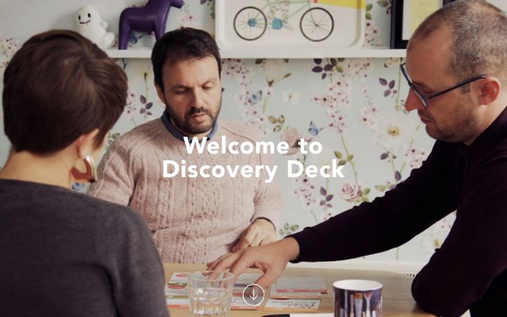 Screenshot di discoverydeck.co