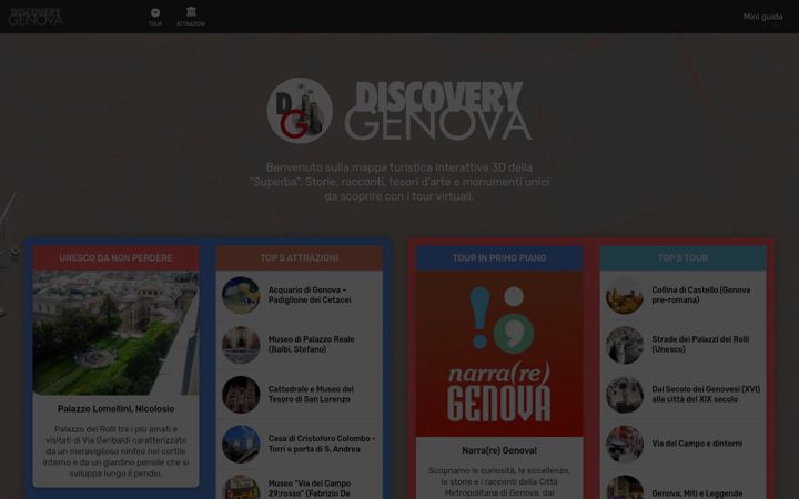 Screenshot von discoverygenova.it