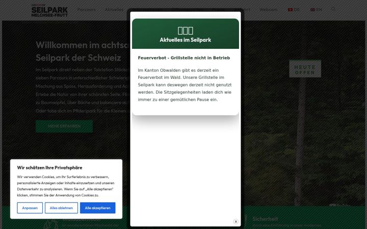 Screenshot of discower.ch