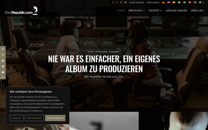Screenshot of discrepublic.de