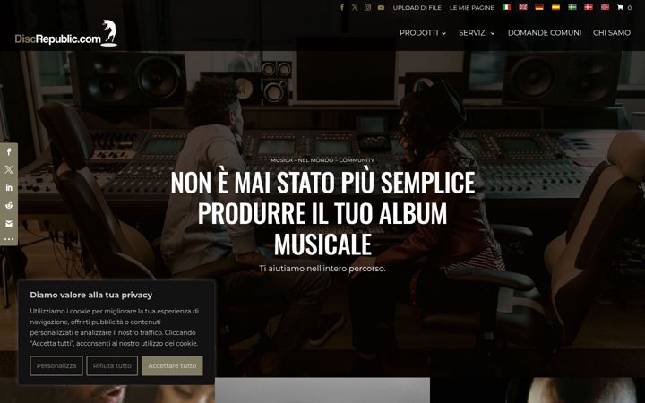 Screenshot of discrepublic.it