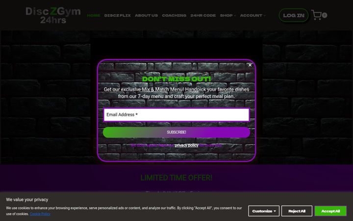 Екранна снимка на discz.co.uk