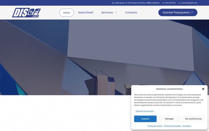 Screenshot of disefi.com