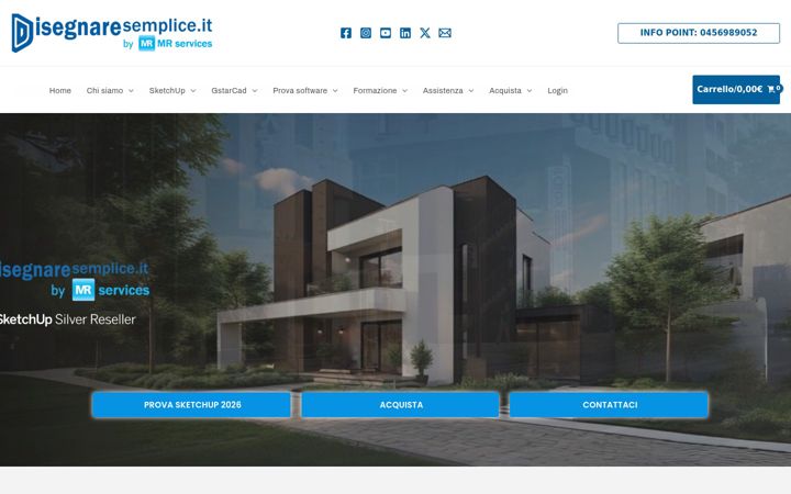 Screenshot of disegnaresemplice.it
